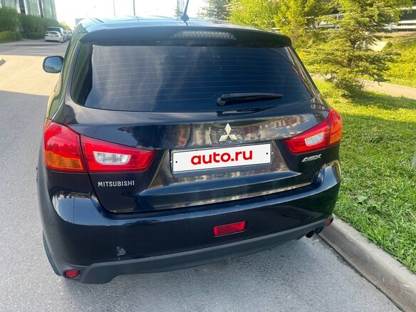 2012 Mitsubishi ASX I, чёрный, 800000 рублей - вид 2