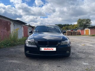 2008 BMW 3 серии 318i V (E90/E91/E92/E93), чёрный, 900000 рублей, вид 2