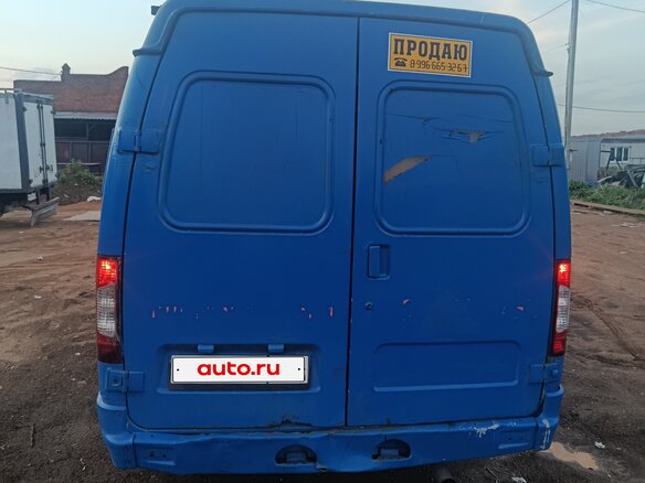 2011 ГАЗ ГАЗель (3221), синий, 420000 рублей - вид 5