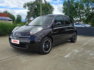 2010 Nissan Micra III (K12), фиолетовый, 670000 рублей, вид 1