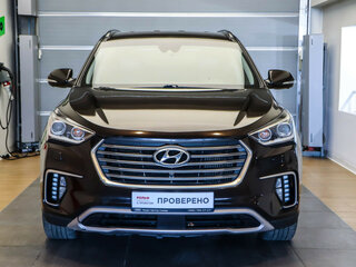 2017 Hyundai Santa Fe Grand III Рестайлинг, коричневый, 1890000 рублей, вид 2