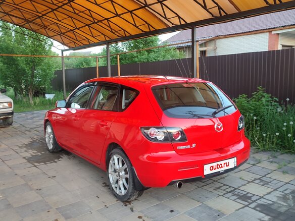 2006 Mazda 3 I (BK) Рестайлинг, красный, 590000 рублей - вид 7
