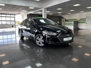 2016 Hyundai Elantra VI (AD), чёрный, 1295000 рублей, вид 5