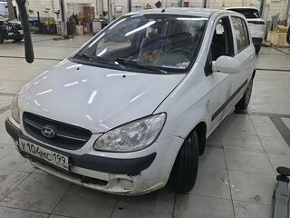 2008 Hyundai Getz I Рестайлинг, белый, 720000 рублей, вид 1