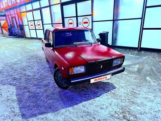 2007 Lada (ВАЗ) 2107, красный, 100000 рублей, вид 3