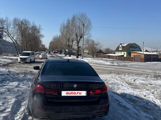 2021 BMW 5 серии 520i VII (G30/G31/G38) Рестайлинг, чёрный, 4550000 рублей, вид 5