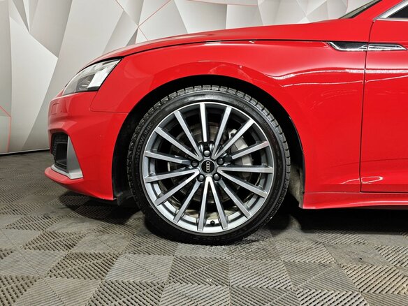 2021 Audi A5 45 TFSI II (F5) Рестайлинг, красный, 4390000 рублей - вид 8