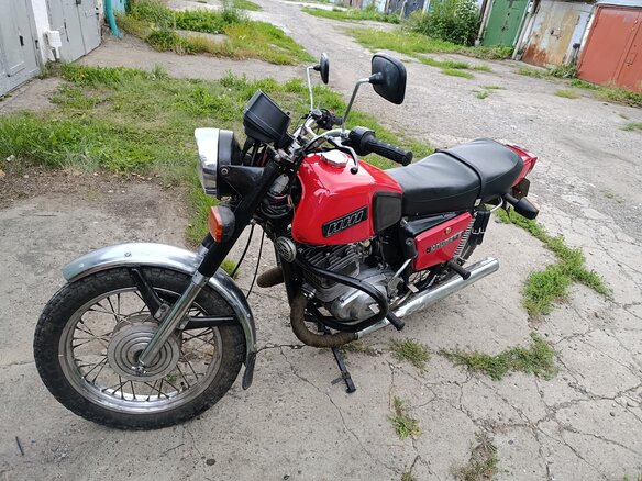 1990 ИЖ Юпитер, красный, 95000 рублей