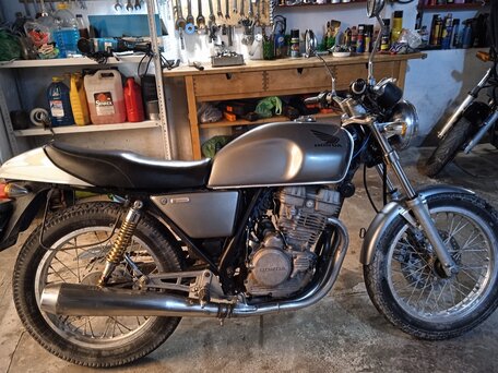 1994 Honda GB 250 Clubman, серый, 225000 рублей, вид 2
