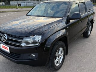 2013 Volkswagen Amarok I, чёрный, 1799000 рублей, вид 2