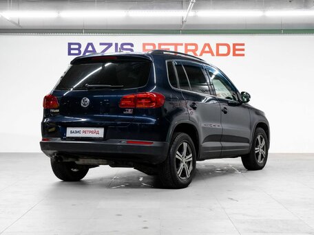 2012 Volkswagen Tiguan I Рестайлинг, синий, 999000 рублей, вид 5