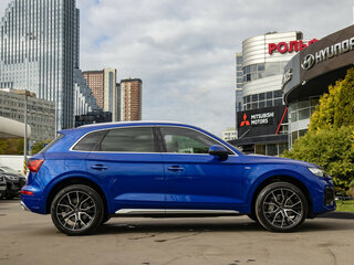 2021 Audi Q5 L 40 TFSI II (FY) Рестайлинг, синий, 4118000 рублей, вид 3