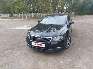 2014 Skoda Superb II Рестайлинг, чёрный, 1500000 рублей, вид 3