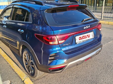 2022 Kia Rio X IV Рестайлинг, синий, 1990000 рублей, вид 2