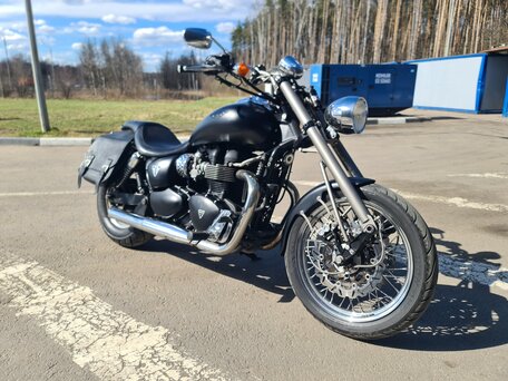 2011 Triumph Speedmaster, чёрный, 440000 рублей, вид 1
