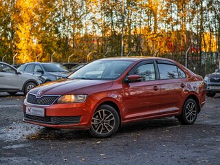 2018 Skoda Rapid I Рестайлинг, оранжевый, 950000 рублей, вид 1