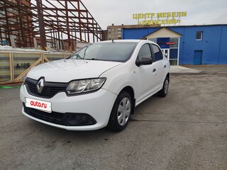 2015 Renault Logan II, белый, 650000 рублей, вид 3