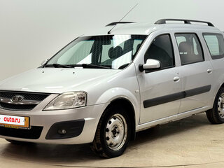 2013 Lada (ВАЗ) Largus I, серебристый, 470000 рублей, вид 1