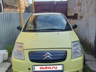 2005 Citroen C2, жёлтый, 650000 рублей, вид 1