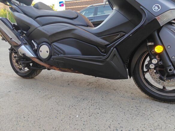 2012 Yamaha TMAX, серый, 580000 рублей - вид 20