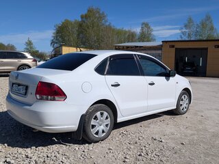 2012 Volkswagen Polo V, белый, 750000 рублей, вид 3