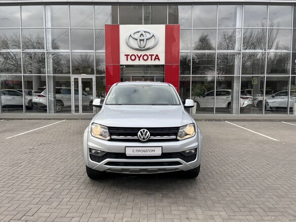 2017 Volkswagen Amarok I Рестайлинг, серебристый, 2590000 рублей