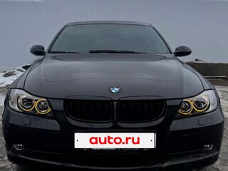 2006 BMW 3 серии 320i V (E90/E91/E92/E93), чёрный, 1100000 рублей, вид 1