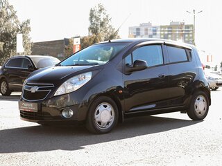 2012 Chevrolet Spark III, чёрный, 699000 рублей, вид 2