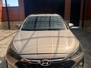 2019 Hyundai Elantra Sport VI (AD) Рестайлинг, серый, 1500000 рублей, вид 4