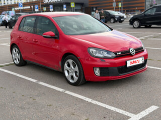 2010 Volkswagen Golf GTI VI, красный, 1350000 рублей, вид 4