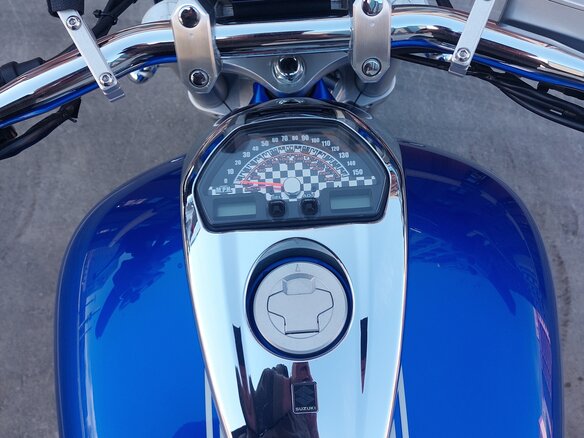 2007 Suzuki Boulevard M109R, синий, 1100000 рублей - вид 6