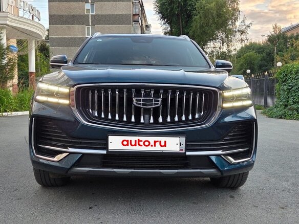 2023 Geely Monjaro (Xingyue L) I, синий - вид 1