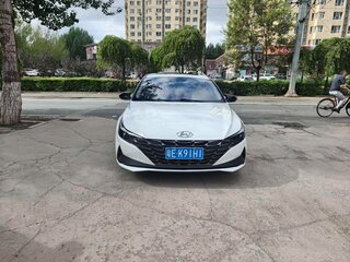 2022 Hyundai Elantra VII (CN7), белый, 1180000 рублей, вид 2