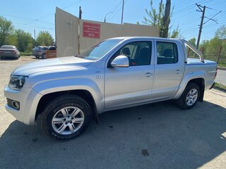 2013 Volkswagen Amarok Double Cab full-time I, серебристый, 1680000 рублей, вид 4