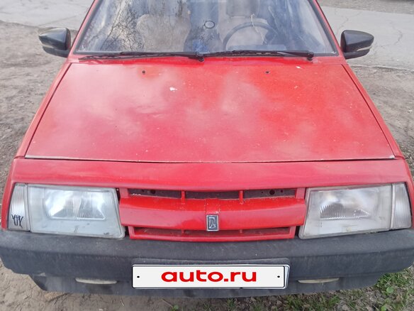 1997 Lada (ВАЗ) 2109, красный, 60000 рублей