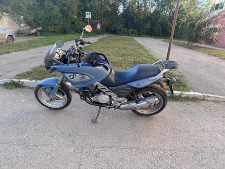 2002 BMW F 650 CS, голубой, 320000 рублей, вид 3