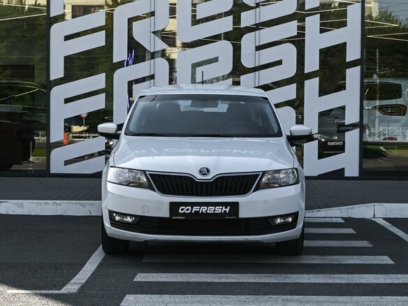 2019 Skoda Rapid I Рестайлинг, белый, 889000 рублей - вид 2