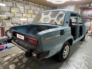 1991 Lada (ВАЗ) 2106, синий, 100000 рублей, вид 4