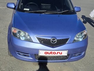 2003 Mazda Demio II (DY), голубой, 370000 рублей, вид 1