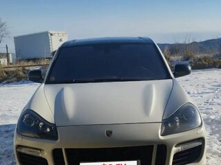 2008 Porsche Cayenne Turbo I Рестайлинг (957), белый, 950000 рублей, вид 1