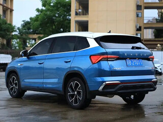 2022 Skoda Kamiq GT I (China Market), синий, 1480000 рублей, вид 4