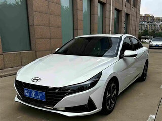 2021 Hyundai Elantra VII (CN7), белый, 1300077 рублей, вид 1