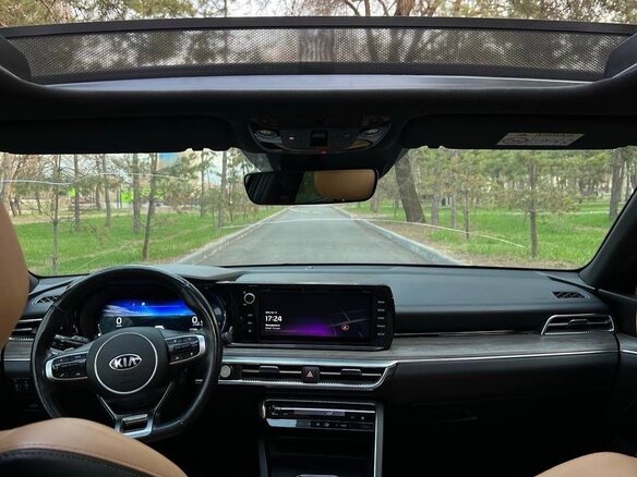 2021 Kia K5 III, серый, 2100000 рублей - вид 8