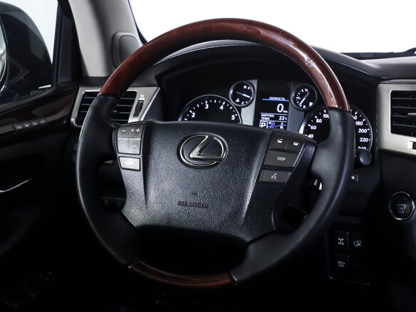 2012 Lexus LX 570 III Рестайлинг, чёрный, 4300000 рублей - вид 13