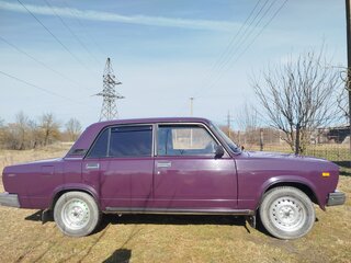 2001 Lada (ВАЗ) 2107, фиолетовый, 470000 рублей, вид 4