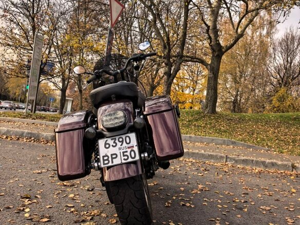 2012 Harley-Davidson Dyna Switchback, пурпурный, 850000 рублей - вид 9