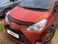 2017 Toyota Vitz III (XP130) Рестайлинг 2, оранжевый, 1050000 рублей