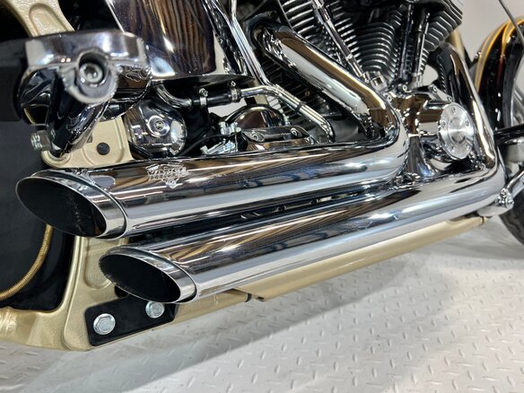2003 Harley-Davidson Softail Deuce, золотистый, 810000 рублей - вид 20