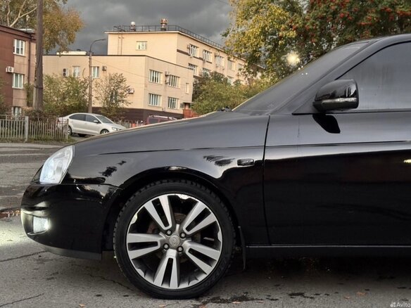 2010 Lada (ВАЗ) Priora I, чёрный - вид 15