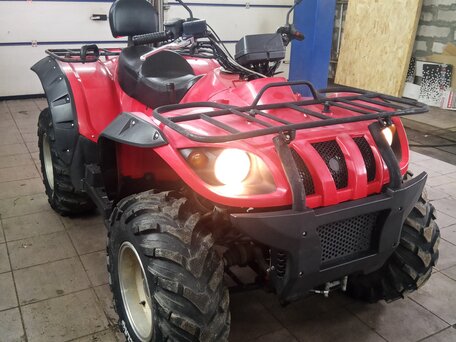 2011 Stels ATV-500, красный, 380000 рублей, вид 1